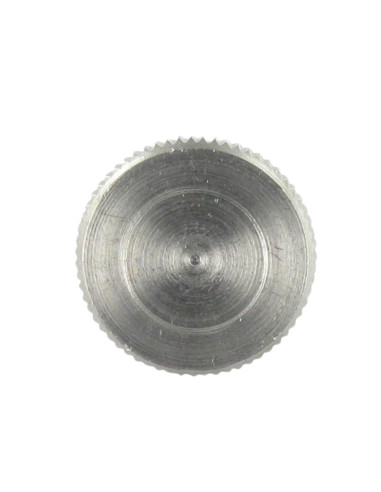 1 x Metalen schroeven kartelschreof laag RVS A1...