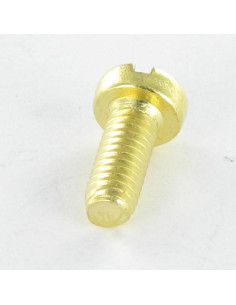 Metalen schroeven Messing cilindrische kop split M4X35 2