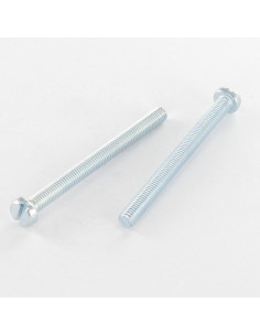 Metalen schroeven cilindrische kop split M8X35 Wit...