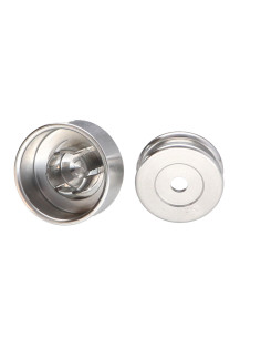 Haak decoratief Aluminium met bevestiging multimateriaal... 2