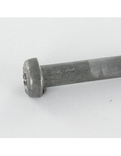 Houtschroeven ronde kop Pozi PZ7 3,5X40 Ruw staal 2