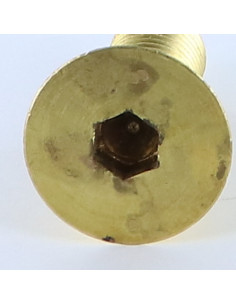 Metalen schroeven Messing sleutel van 6 FHC verzonken kop... 2