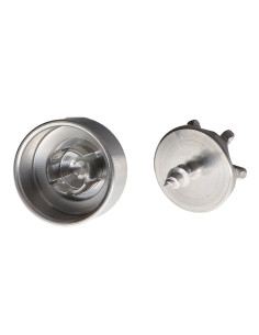 Haak decoratief Aluminium met bevestiging voor gipsplaat... 2