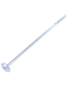 Agglo houtschroeven schijfkop TORX T40 8X360 Wit verzinkt... 2