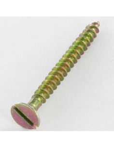 Agglo houtschroeven gefreesde kop split 3X17 Bichromaat...
