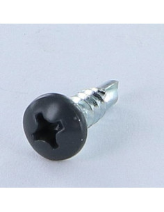 Zelfborende schroef bol cilinderkop phillips 3.9X13 Wit...