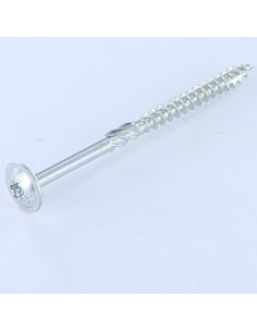 Agglo houtschroeven schijfkop TORX T40 8x80 Wit verzinkt...