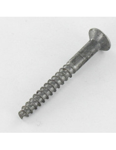 Houtschroeven gefreesde bolkop Pozi PZ7 4X35 Ruw staal 2