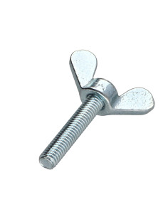 Schroeven oren M6X30 Wit verzinkt staal