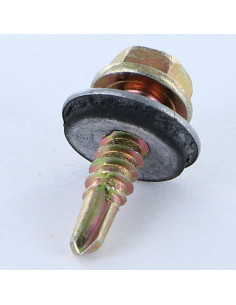 Zelfborende schroef zeskantkop TH 4.8X19 Afdichtingsring... 2