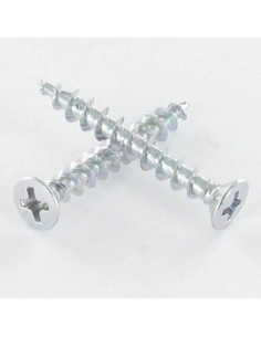 PVC-schroeven gefreesde bolkop phillips 4.3X45 Zing cr3...