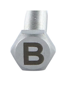 Metalen schroeven zeskantboutenTH 8X35 A4 RVS met... 2