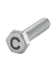 Metalen schroeven zeskantboutenTH 8X35 A4 RVS met...
