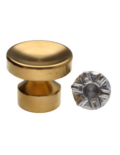 Kapstok decoratief Messing met bevestiging voor gipsplaat...