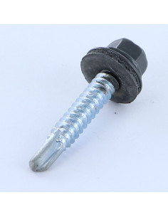 Zelfborende schroef zeskantkop TH 6.3X38 Afdichtingsring...
