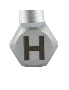 Metalen schroeven zeskantboutenTH 8X35 A4 RVS met... 2