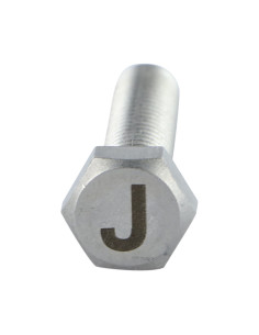 Metalen schroeven zeskantboutenTH 8X35 A4 RVS met... 2