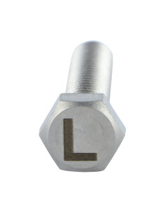 Metalen schroeven zeskantboutenTH 8X35 A4 RVS met... 2