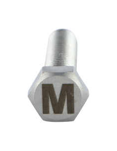 Metalen schroeven zeskantboutenTH 8X35 A4 RVS met... 2