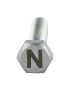 Metalen schroeven zeskantboutenTH 8X35 A4 RVS met... 2