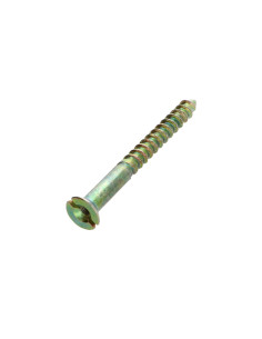 Houtschroeven gefreesde kop split geboord en getapt 6X80...
