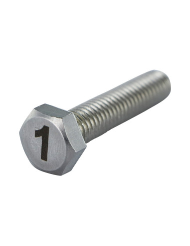 1 x Metalen schroeven zeskantboutenTH 8X35 A4...