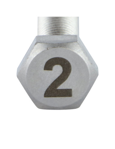 1 x Metalen schroeven zeskantboutenTH 8X35 A4...