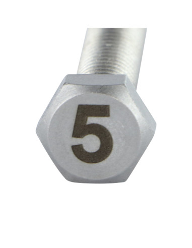 1 x Metalen schroeven zeskantboutenTH 8X35 A4...