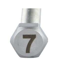 Metalen schroeven zeskantboutenTH 8X35 A4 RVS Graveren... 2