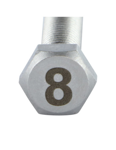 1 x Metalen schroeven zeskantboutenTH 8X35 A4...