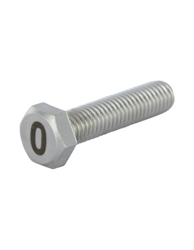 1 x Metalen schroeven zeskantboutenTH 8X35 A4...