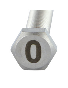 Metalen schroeven zeskantboutenTH 8X35 A4 RVS Graveren... 2