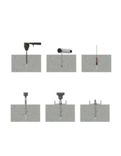 Betonschroeven dubbel schroefdraad TORX T8 10X120 M12 Wit... 2