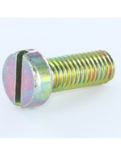 Metalen schroeven cilindrische kop split M5X8 Bichromaat