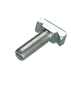 Metalen schroeven hamerkop M12X40 14X35 Wit verzinkt staal