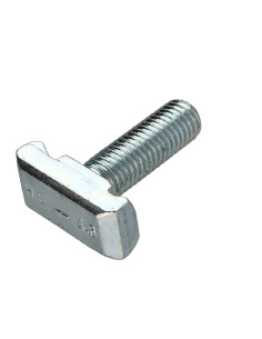 Metalen schroeven hamerkop M12X40 14X35 Wit verzinkt staal 2