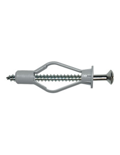 Plug Nylon 8X40 met Houtschroeven gefreesde kop 4X45
