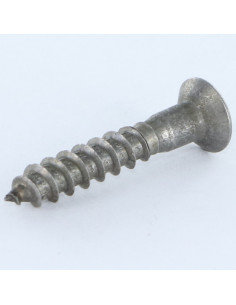 Houtschroeven gefreesde kop ongesplitst 6X35 Ruw staal 2