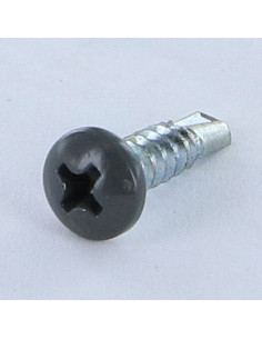 Zelfborende schroef bol cilinderkop phillips 4.2X16 Wit...