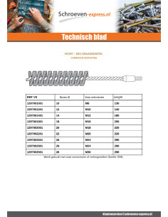 BORSTEL metaal diameter 26 voor M24 2