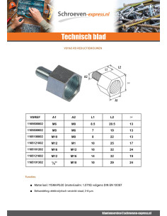 Hulsen Fischer van AFNAME RD M16-M12 2