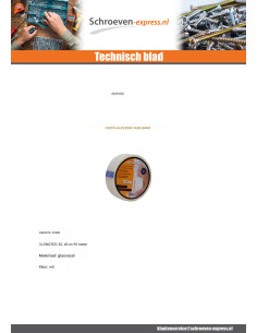 Zelfklevende glasvezelband 50 mm lengte 90 METER 2