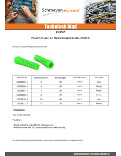 Plug POLYETHYLEEN BN7 zonder kraag 2