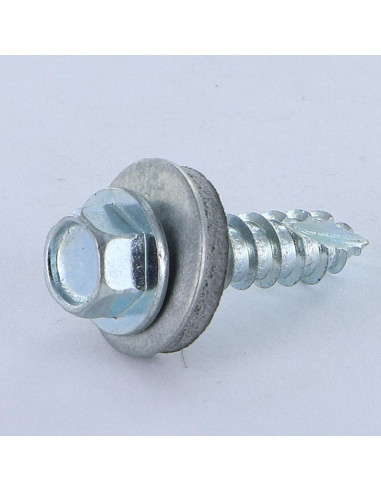 1 x Metaalplaatschroef DO/Z. LCV 6.3X25 Wit...