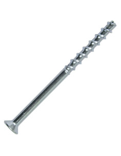 Betonschroeven gefreesde kop TORX 6X40 Wit verzinkt staal