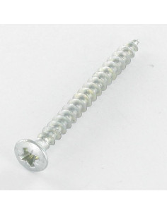 Agglo houtschroeven gefreesde bolkop Pozi 3,5X13 Messing...