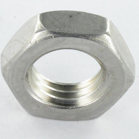 1 x Lage zeskantmoer hm/tegenmoer M36 A4 RVS