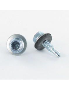 Zelfborende schroef zeskantkop TH 6,5X130 RVS A2...