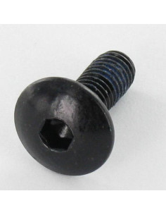 Schroeven Bolkop breed rond M6X16 sleutel van 4 Zwart...
