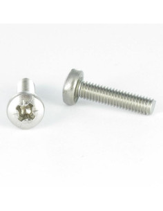 Metalen schroeven bolvormige kopschroef Pozi PZ6 M3X25...